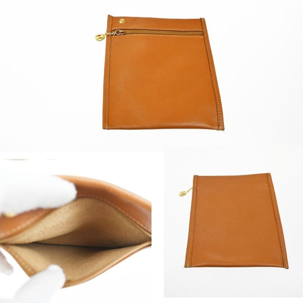 Gucci Vintage Bamboo Sling Backpack Leather Brown Leather Backpack Bag - Picture 13 of 16